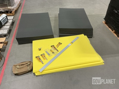 (4) DCM Clean Air 150075 Posi-Vac Tool Control Foam Starter Kits