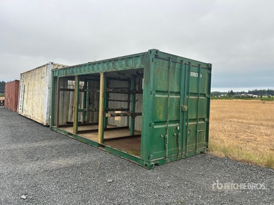 20 ft Standard Open-Sided Conteneur de stockage