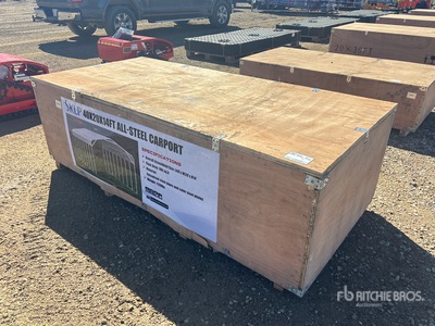 2026 SKLP SK-SC40 20 ft x 40 ft All-Steel Abri Voiture (Unused)