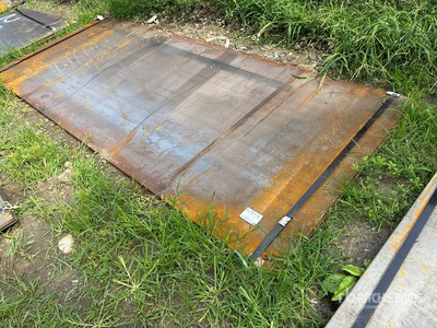 Quantity of (2) 2025 Kit Containers 5 ft x 12 ft (0.5 in Thick) 鋼 (Unused)