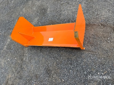 2025 Kit Containers QT-SP-8-23-PB Skid Steer Snow Pusher