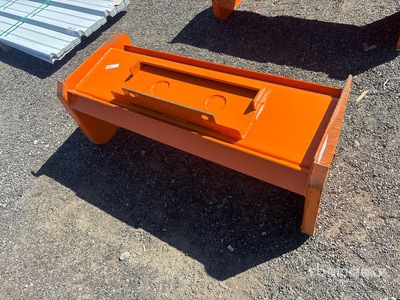 2025 Kit Containers QT-SP-8-23-PB 48 in Mini Empujador de nieve para minicargadora