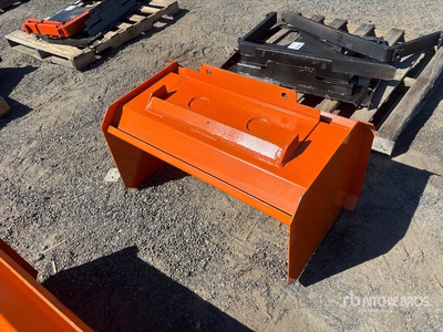 2025 Kit Containers QT-SP-8-23-PB 40 in Mini Empujador de nieve para minicargadora