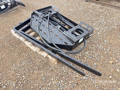 2026 GIYI GY-SF60 60 in Skid Steer Forks (Unused)