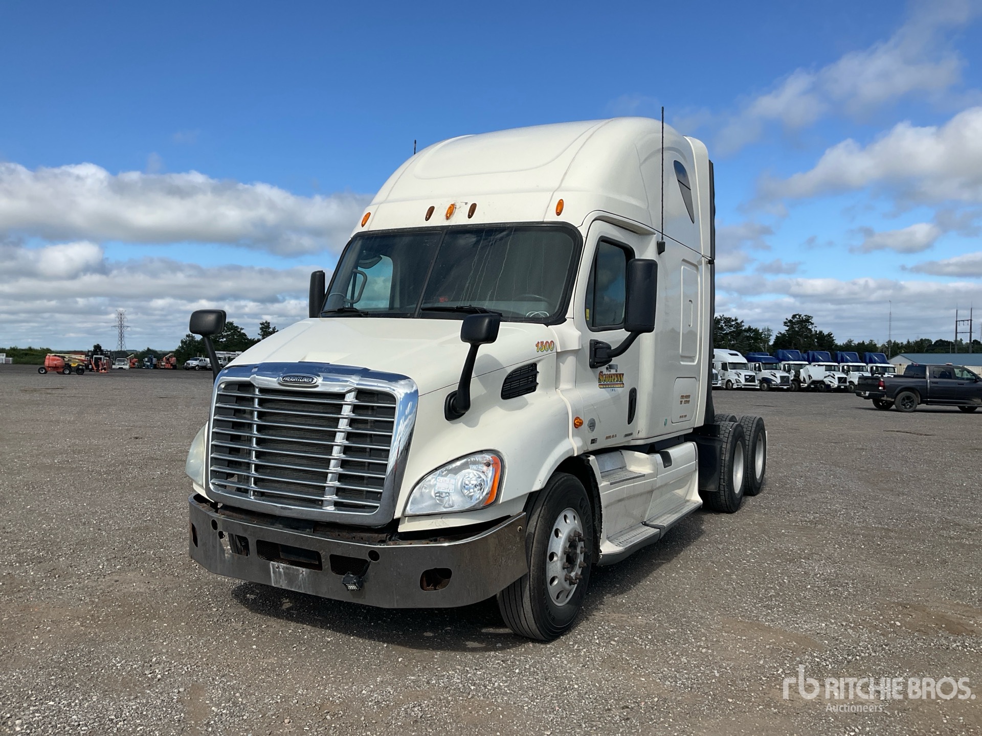 2012 Freightliner Cascadia 113 6x4 T/A Sleeper Truck Tractor