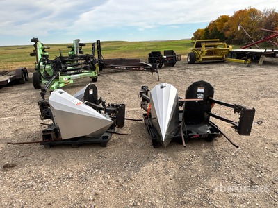 Quantity of (4) Tridekon Brackets & Dzielniki plonów - Fits Case IH Patriot 4440