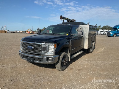 2021 Ford F-350 XLT 4x4 Extended Cab Autocarro officina