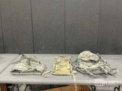 (44) Fighting Load Carriers, (49) Hydration System Carriers & Assorted Items
