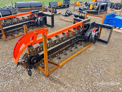 2026 GIYI GY-DTC92 92 in Extended Skid Steer Trencher (Unused)