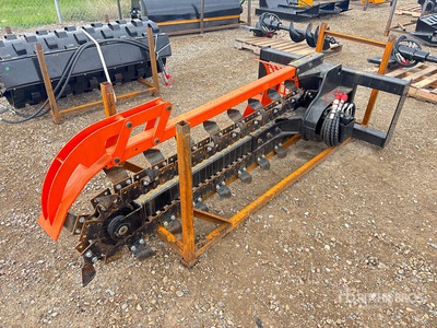 2026 GIYI GY-DTC92 92 in Extended Skid Steer Trencher (Unused)