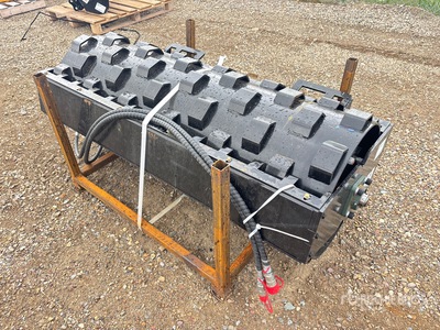 2026 GIYI GY-CW70 59 in Padfoot Skid Steer Vibratory Roller (Unused)
