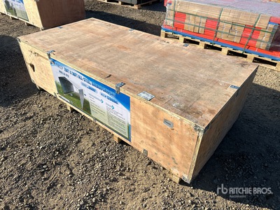2026 SKLP SK-ZP20 20 ft x 30 ft All-Steel Enclosed Carport (Unused)