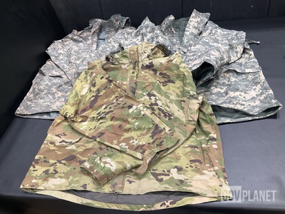 (7) Wet Weather Jackets, (21) Cold Weather Parkas & Assorted Items