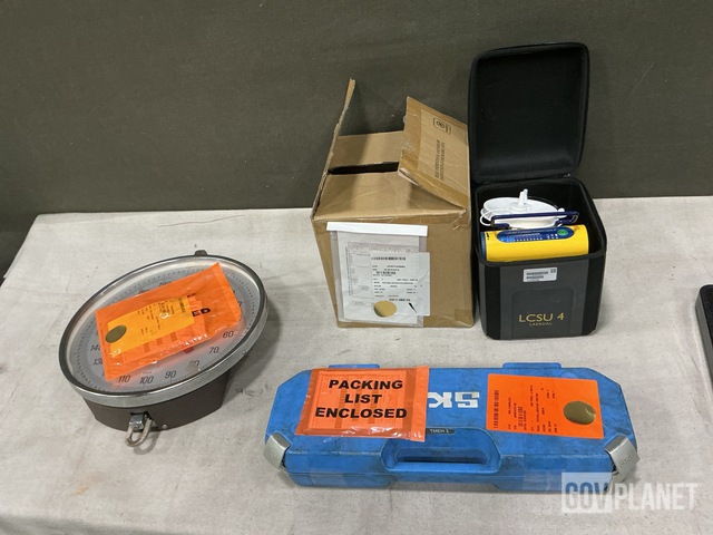 (4) Suction Units, (1) Lubricant Friction Tester & Assorted Items