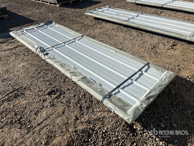 Quantity of (50) 2026 SKLP SK-XH50 9 ft 8 in Galvalume Steel Sheets (Unused)