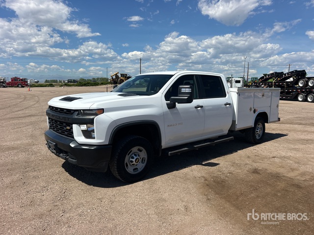 2022 Chevrolet Silverado 2500HD 4x4 Crew Cab Utility Truck
