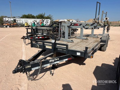 2015 Big Tex 20 ft T/A W/water treatment parts Equipment Trailer
