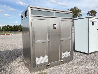 2026 Austin SST2213 2 Unit 7 ft 4 in x 4 ft 4 in 2 Person Skid-Mounted Baño Portatil (Sin Usar) / Tragbare Toilette (Unused)