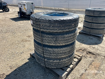 Quantity of (4) 11R24.5 Tires