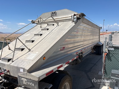 2015 Travis Belly Dump Trailer