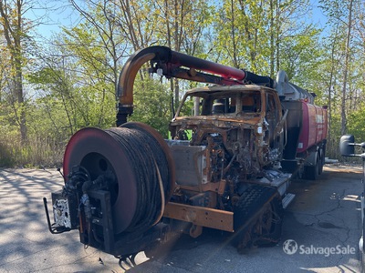 VaCall AJV1215-1769 on 2009 Sterling L9500 6x4 Vacuum Excavator Truck (Inoperable)