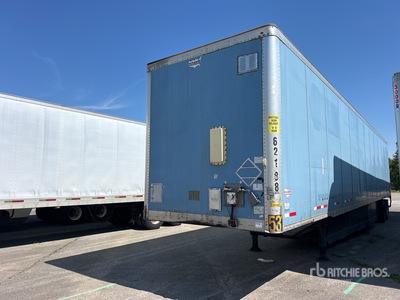 2014 Wabash DVCVHPC 53 ft x 102 in T/A Van Trailer
