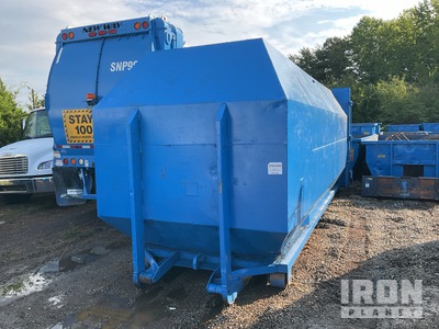 Baker Hook-Lift Trash Compactor Waste Container