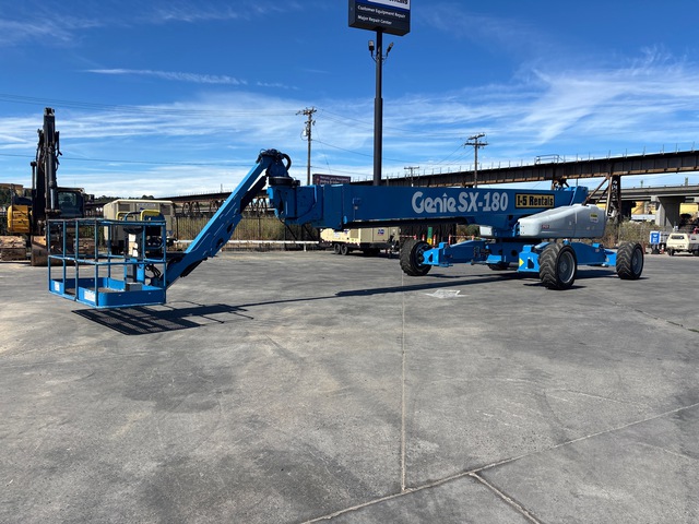 2014 Genie SX-180 4WD Diesel Telescopic Boom Lift 2014 Genie SX-180 4WD Diesel Telescopic Boom Lift
