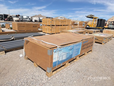 2026 AGR-MS2322 Double Garage Metal Shed (Unused)