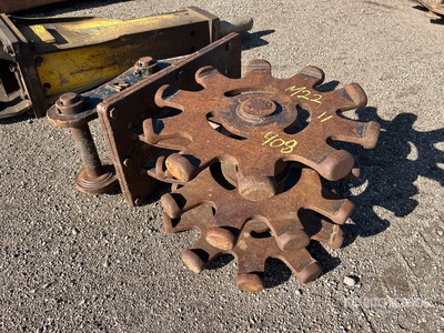 26 in Excavator Compaction Wheel
