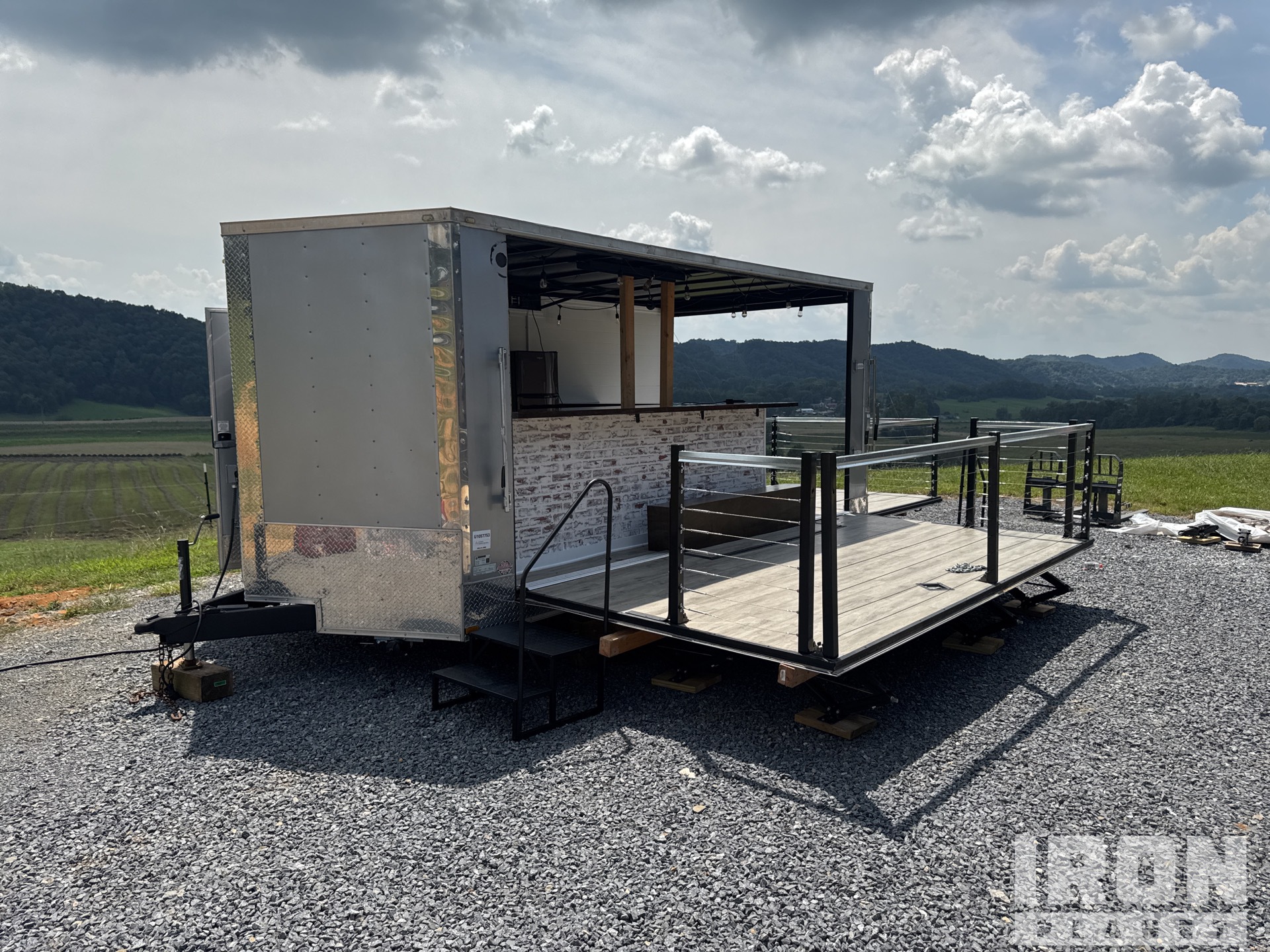 2017 T/A Mobile bar cargo trailer