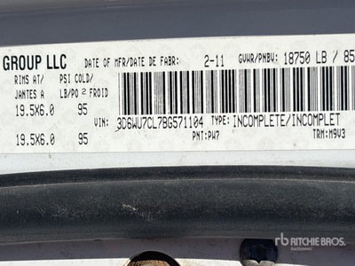 2011 Dodge 5500 4x4 Crew Cab Welding Truck