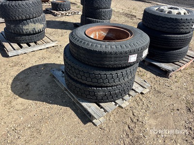 Quantity of (3) GoodYear 10.00-20 Tires