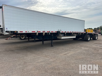2021 Fontaine HAICF12WSA 80000 lb 48 ft T/A Spread Axle Flatbed Trailer