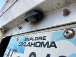 Trailer Chassis with License Plate Light Functional