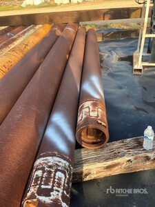 Quantity of (2) Foundation Drill Pipes