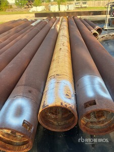 Quantity of (3) Foundation Drill Pipes