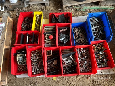 Quantity of Assorted Bolts, Nuts, Washers