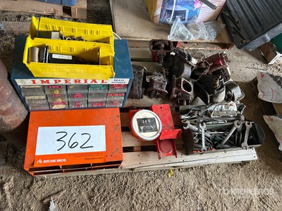 Wrenches, Gearboxes, Imperial Brass Fittings Cabinet, Parts Bins & Hardware