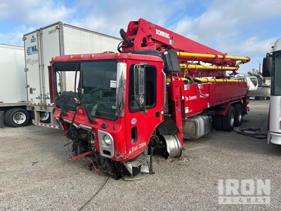 2022 Schwing S36X 2025H-5 120/80 TC on 2022 Mack Terrapro 6x4 Concrete Pump Truck (Inoperable)