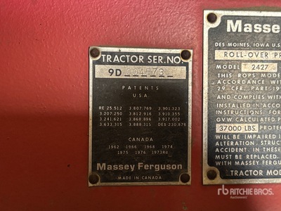Massey Ferguson 4840 Articulated 4WD Tractor