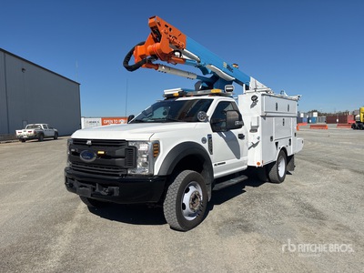 2018 Altec AT40G 40.8 ft on 2019 Ford F-550 4x4 Bucket Truck
