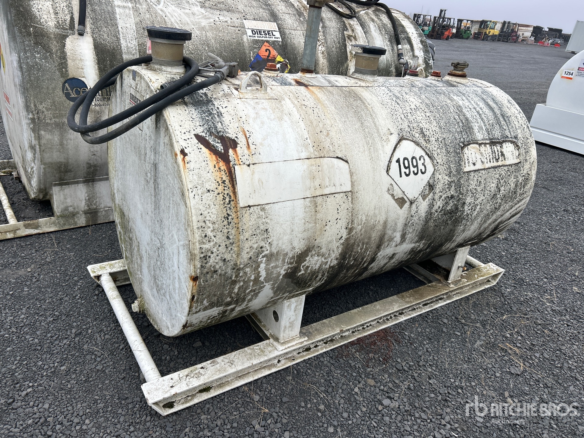 Greer Skid Mounted Steel Diesel Zbiornik paliwa