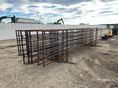 Quantity of (10) 24 ft Livestock Panel
