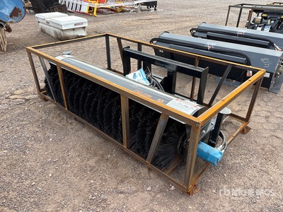 2026 Mower King SSAB72 72 in Skid Steer Broom