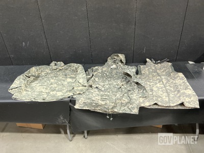(15) Rainsuit Parkas, (27) Wet Weather Parkas, (8) Vests & Assorted Items