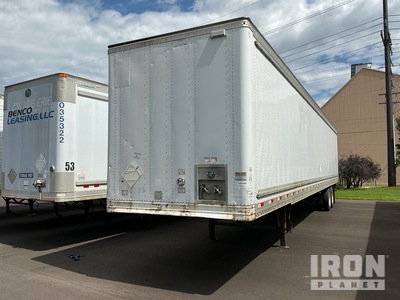 2010 Hyundai VI2530152-AJS 53 ft x 102 in T/A Van Trailer