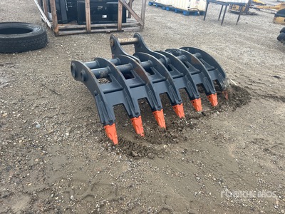 Excavator Rake