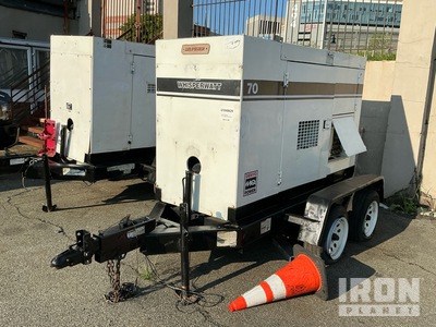 Multiquip DCA-70SSJU2 56 kW Mobile Generador