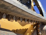 Chassis with Agarraderas de transmisión del cinturón de goma